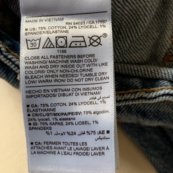 🌺OLD NAVY SKY-HI WIDE LEG JEANS🌺 - Picture 6 of 7